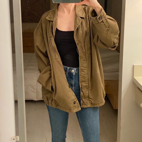 pull and bear utility jacket